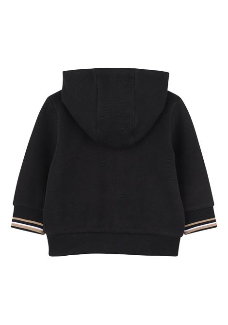 Felpa con cappuccio e zip HUGO BOSS KIDS | J5244409B